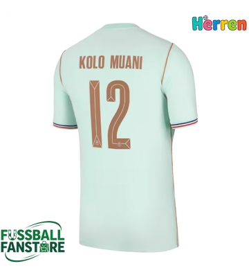 Frankreich Randal Kolo Muani #12 Replik Auswärtstrikot WM 2026 Kurzarm